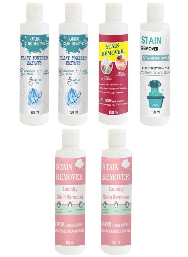 TOOVUS Stain Remover Combo Pack of Shirt (Pack of 2), Red, Doll, Pink and Pink Stain Remover | Multi-Surface Cleaning Solution for Clothes, Fabrics, Upholstery (100 g Each) - Image 1